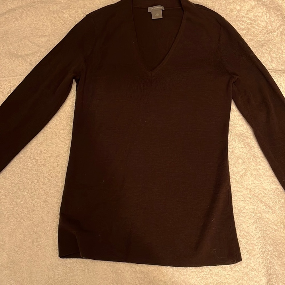 Ann Taylor V Neck Sweater- Size XS